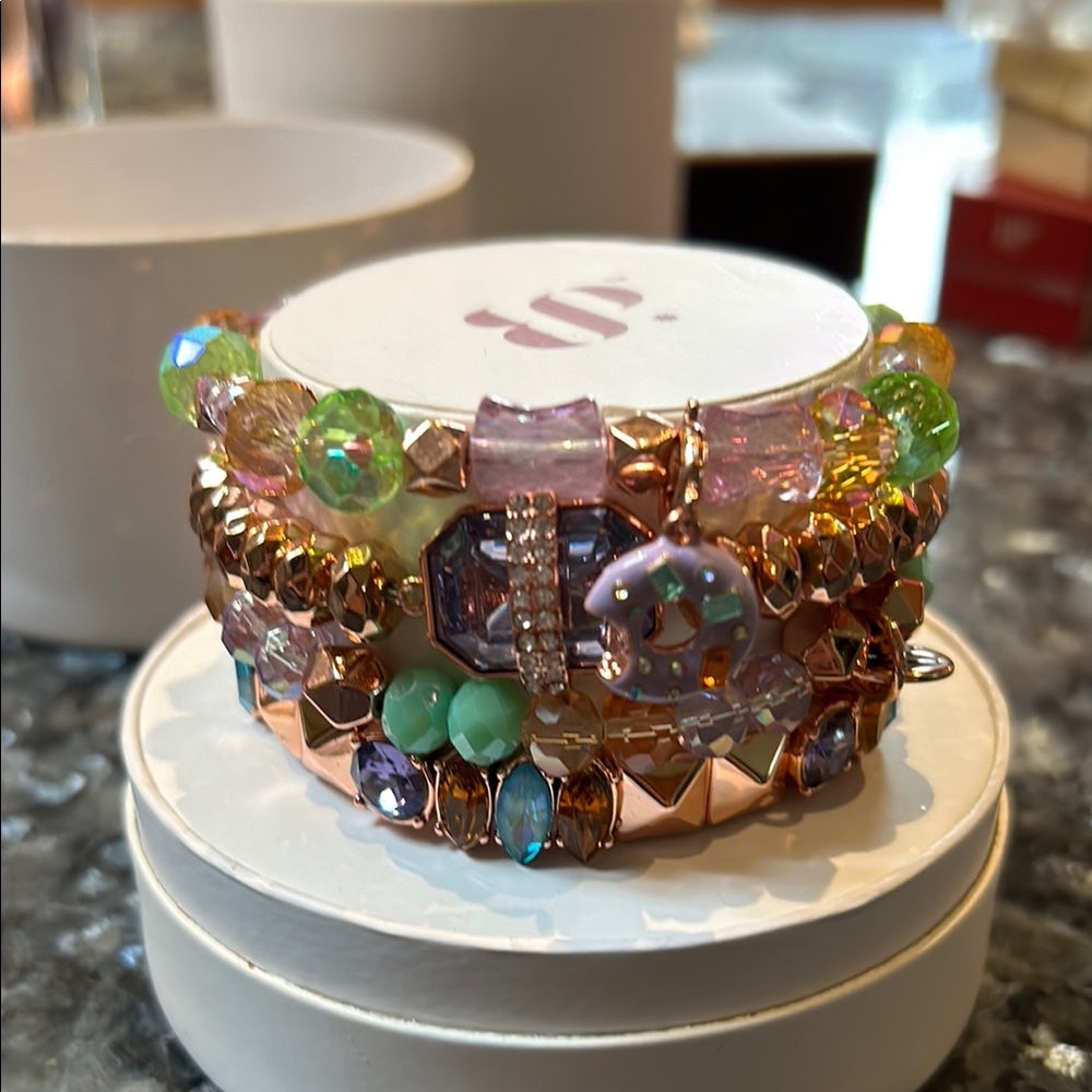 Colorful Beaded Bracelet Set